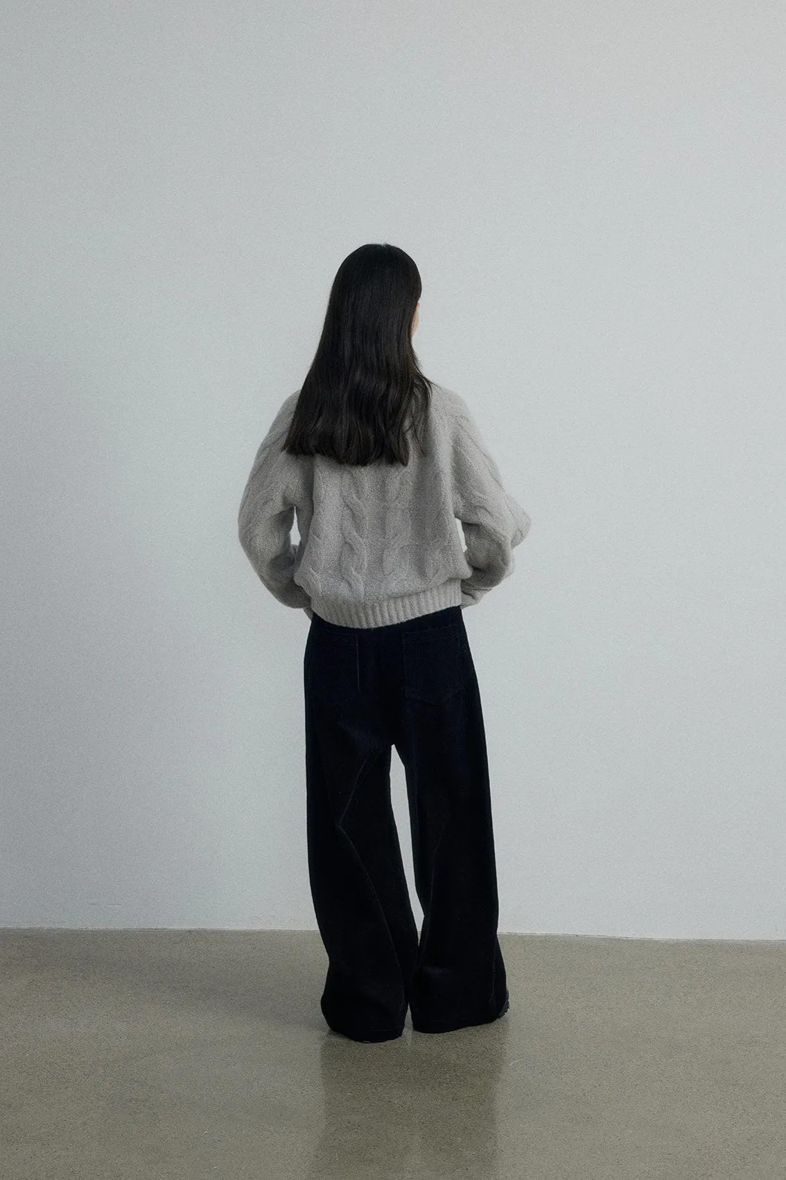 100% cotton straight corduroy pants | 4 color