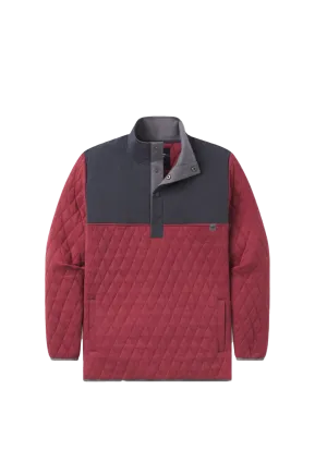 Bighorn Quilted Pullover Crimson