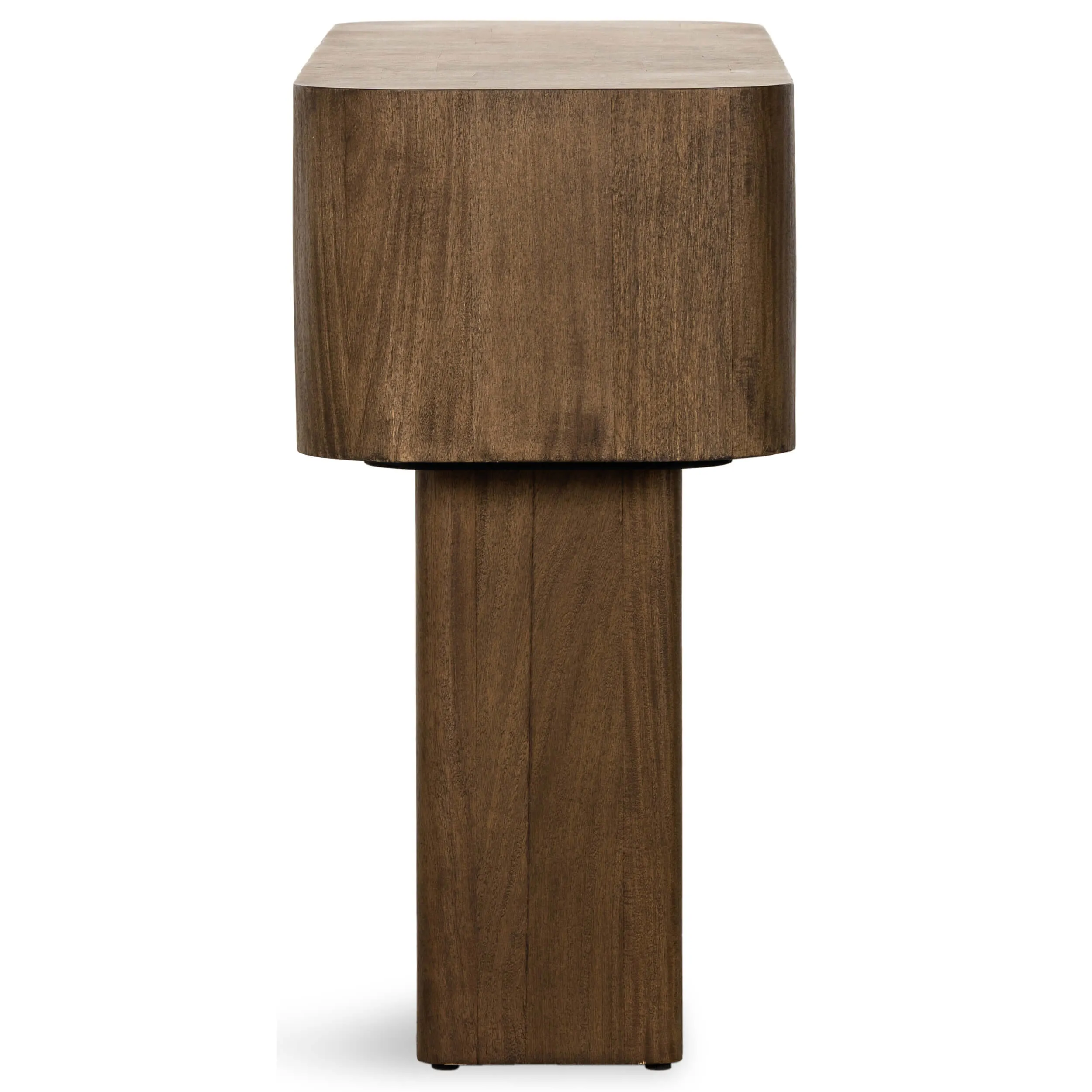 Blanco Console Table, Warm Umber