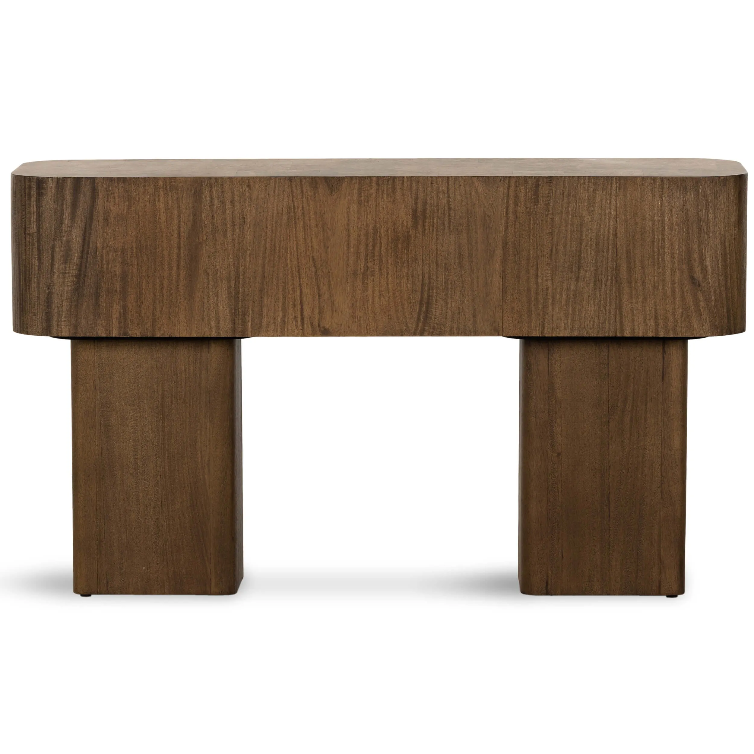 Blanco Console Table, Warm Umber