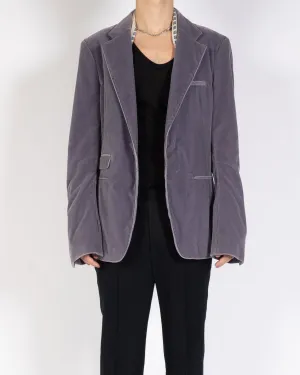 FW14 Lilac Velvet Blazer