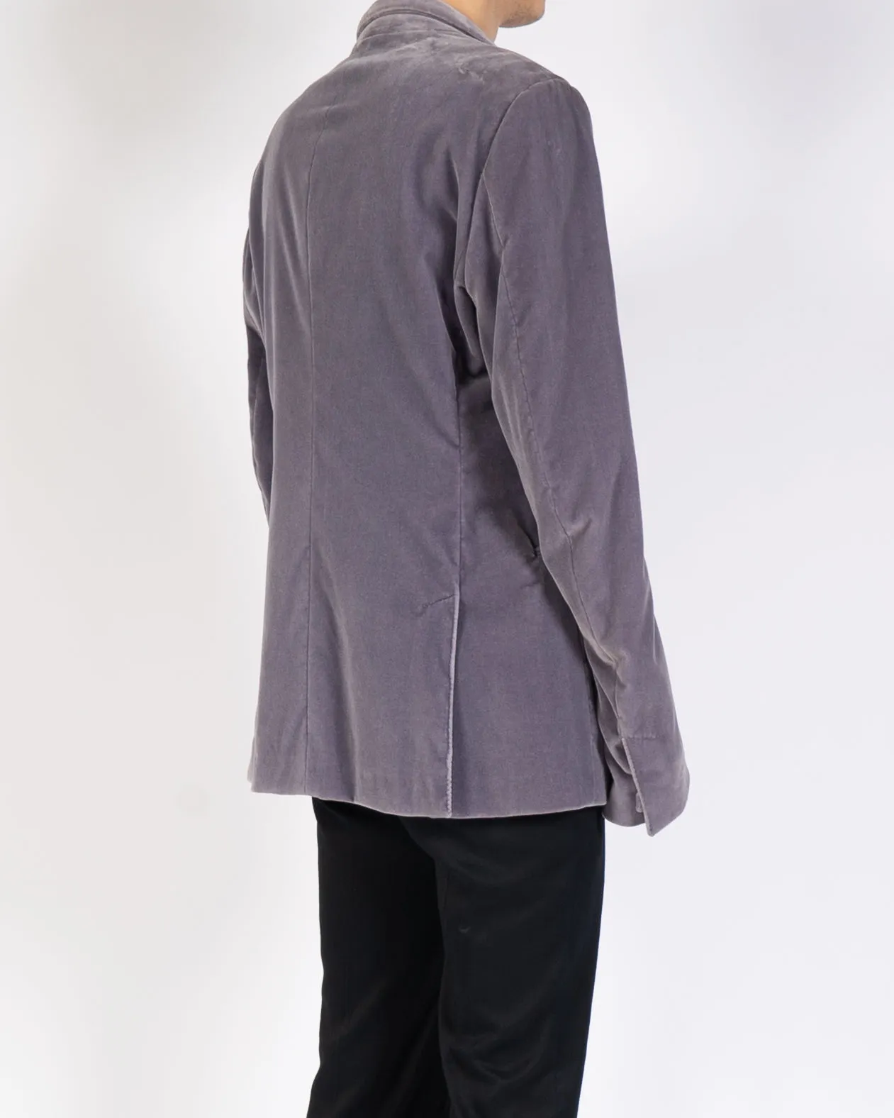 FW14 Lilac Velvet Blazer