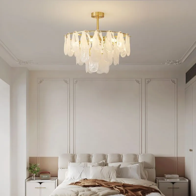 Gold Multi-Tier Lantern Pendant Lamp