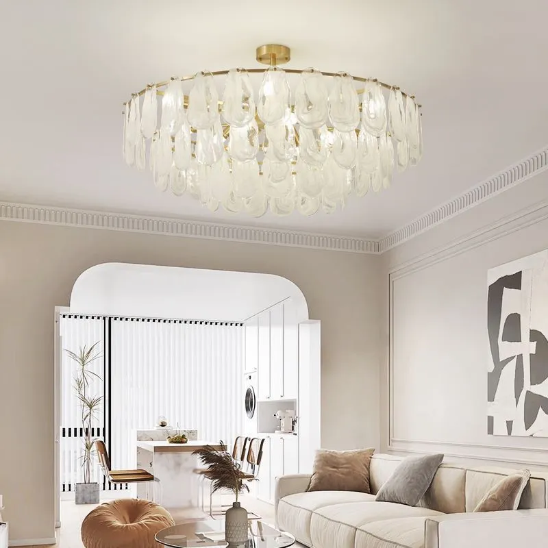 Gold Multi-Tier Lantern Pendant Lamp
