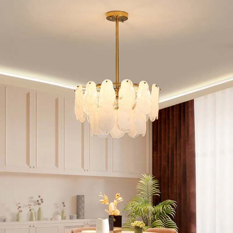 Gold Multi-Tier Lantern Pendant Lamp