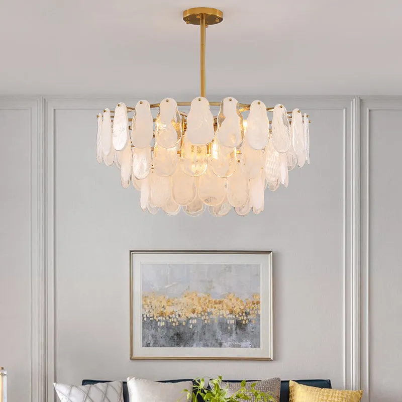 Gold Multi-Tier Lantern Pendant Lamp