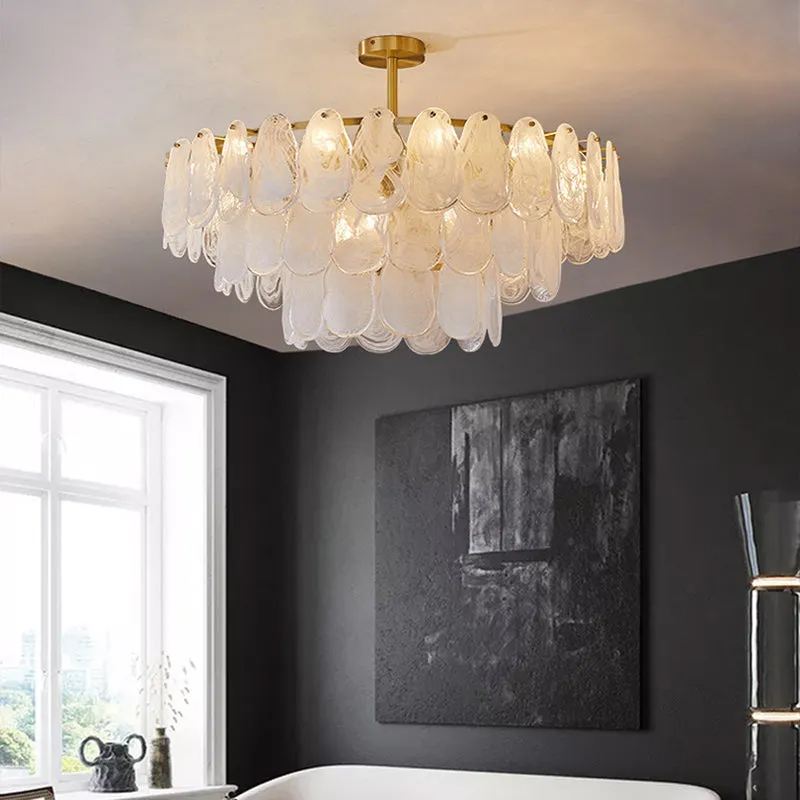 Gold Multi-Tier Lantern Pendant Lamp