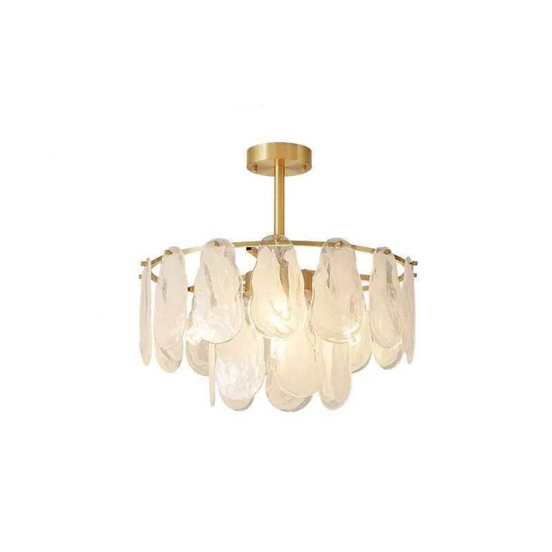 Gold Multi-Tier Lantern Pendant Lamp