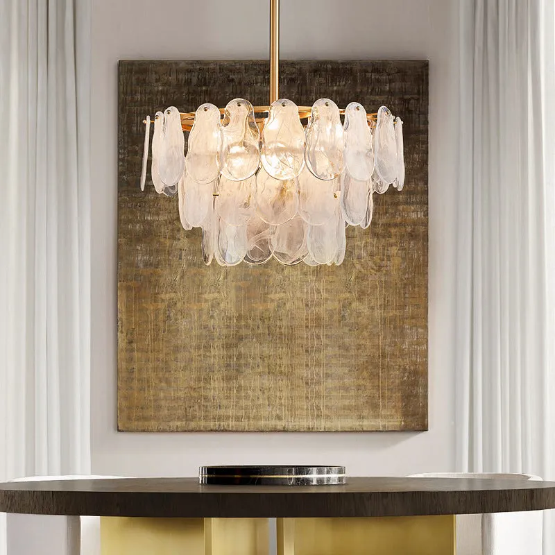 Gold Multi-Tier Lantern Pendant Lamp