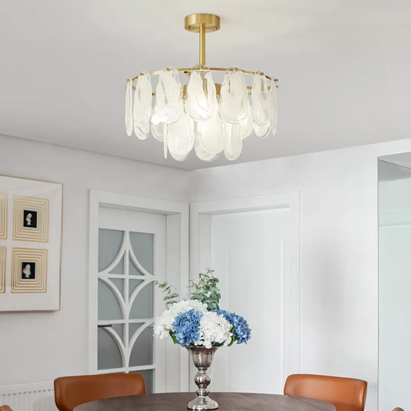 Gold Multi-Tier Lantern Pendant Lamp