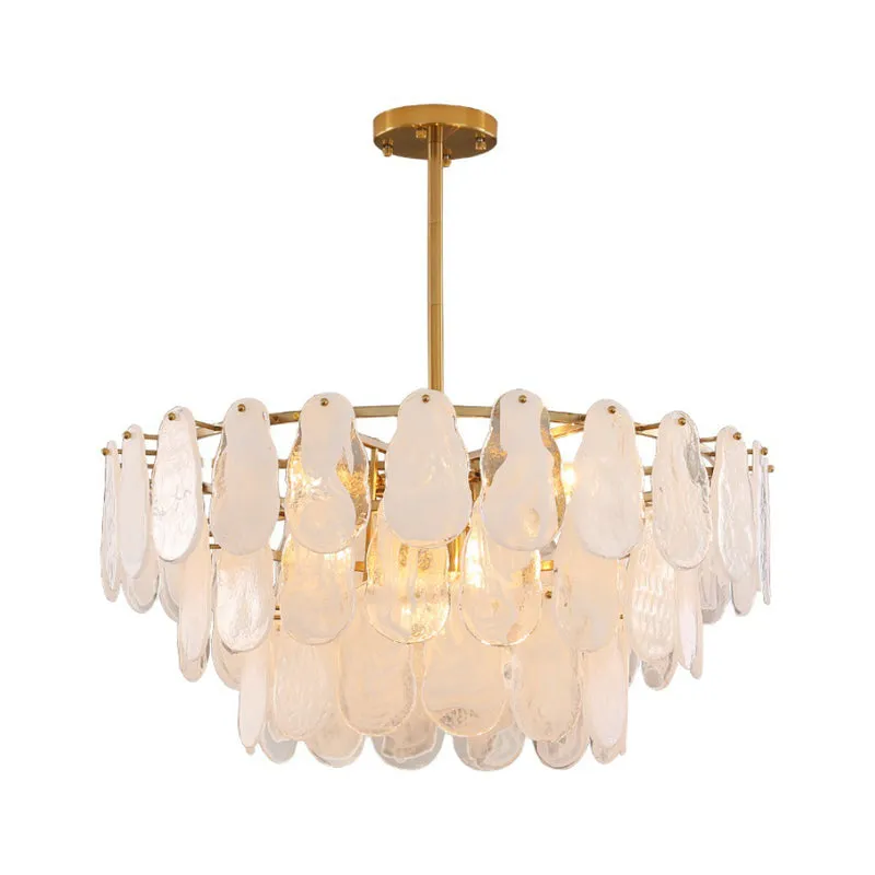 Gold Multi-Tier Lantern Pendant Lamp