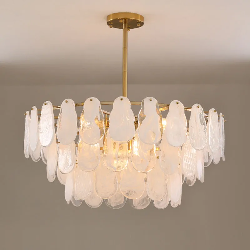 Gold Multi-Tier Lantern Pendant Lamp