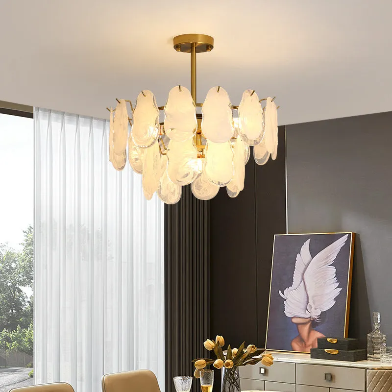 Gold Multi-Tier Lantern Pendant Lamp