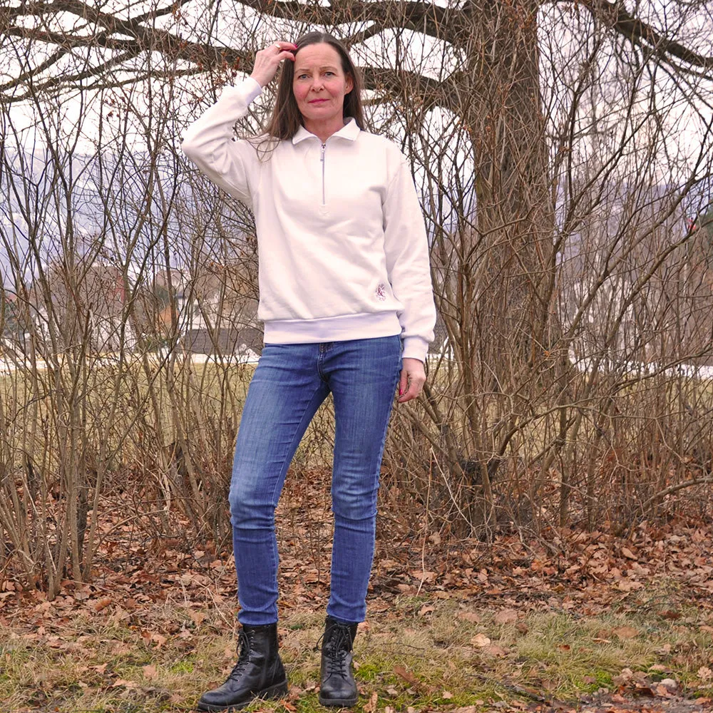Half Zipper Sweater - Sewing Pattern | Wardrobe By Me