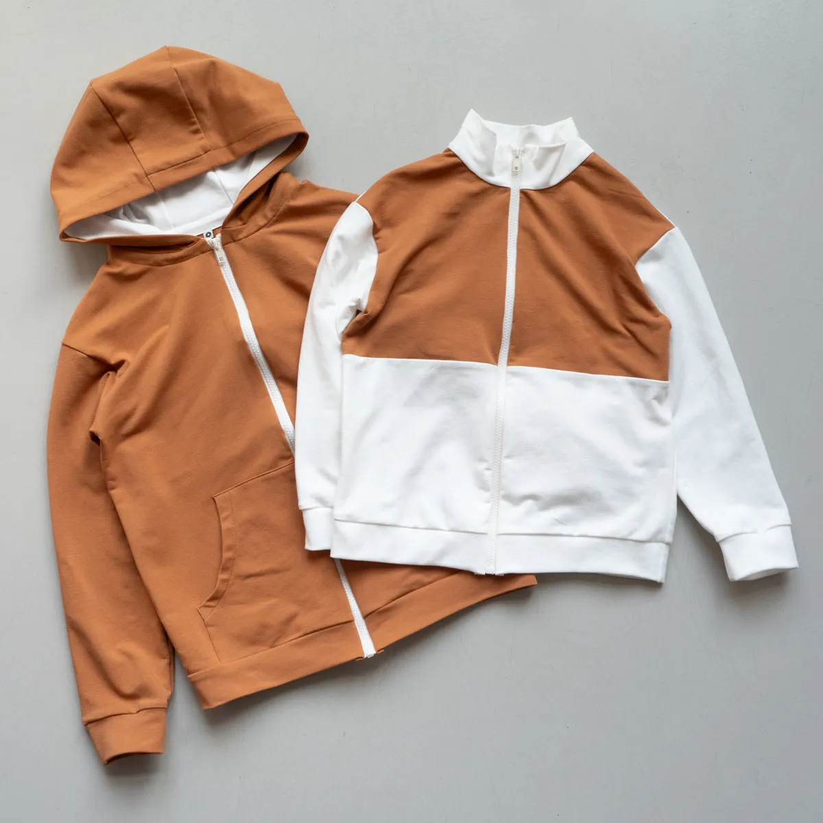 LIVERPOOL zip-up sweatshirt - 3/12y - PDF Sewing Pattern