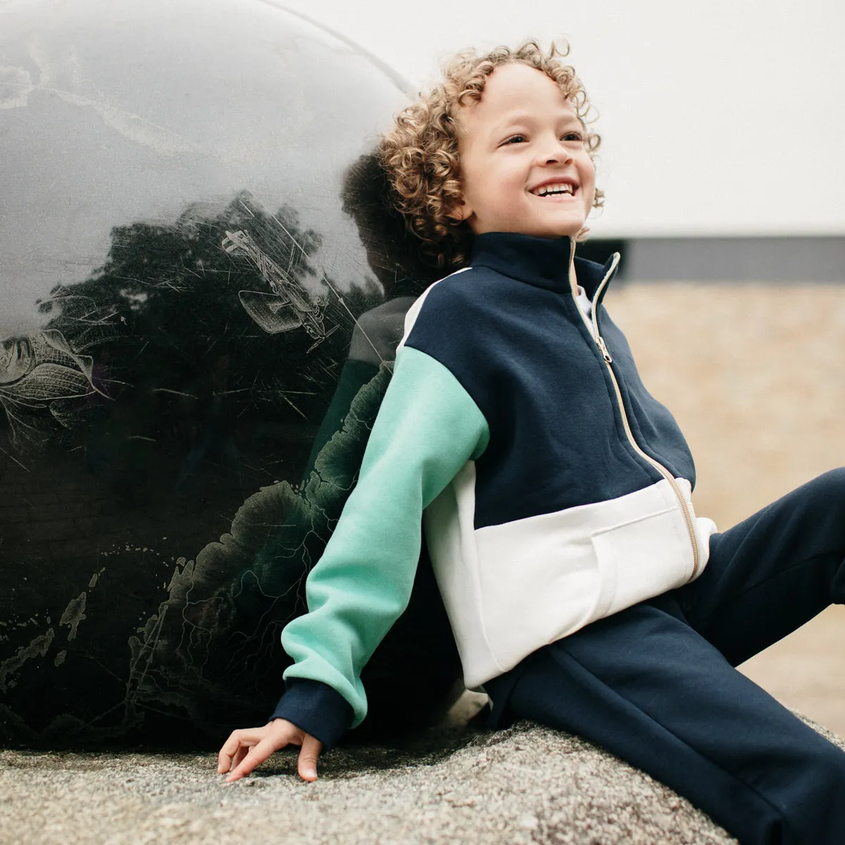 LIVERPOOL zip-up sweatshirt - 3/12y - PDF Sewing Pattern