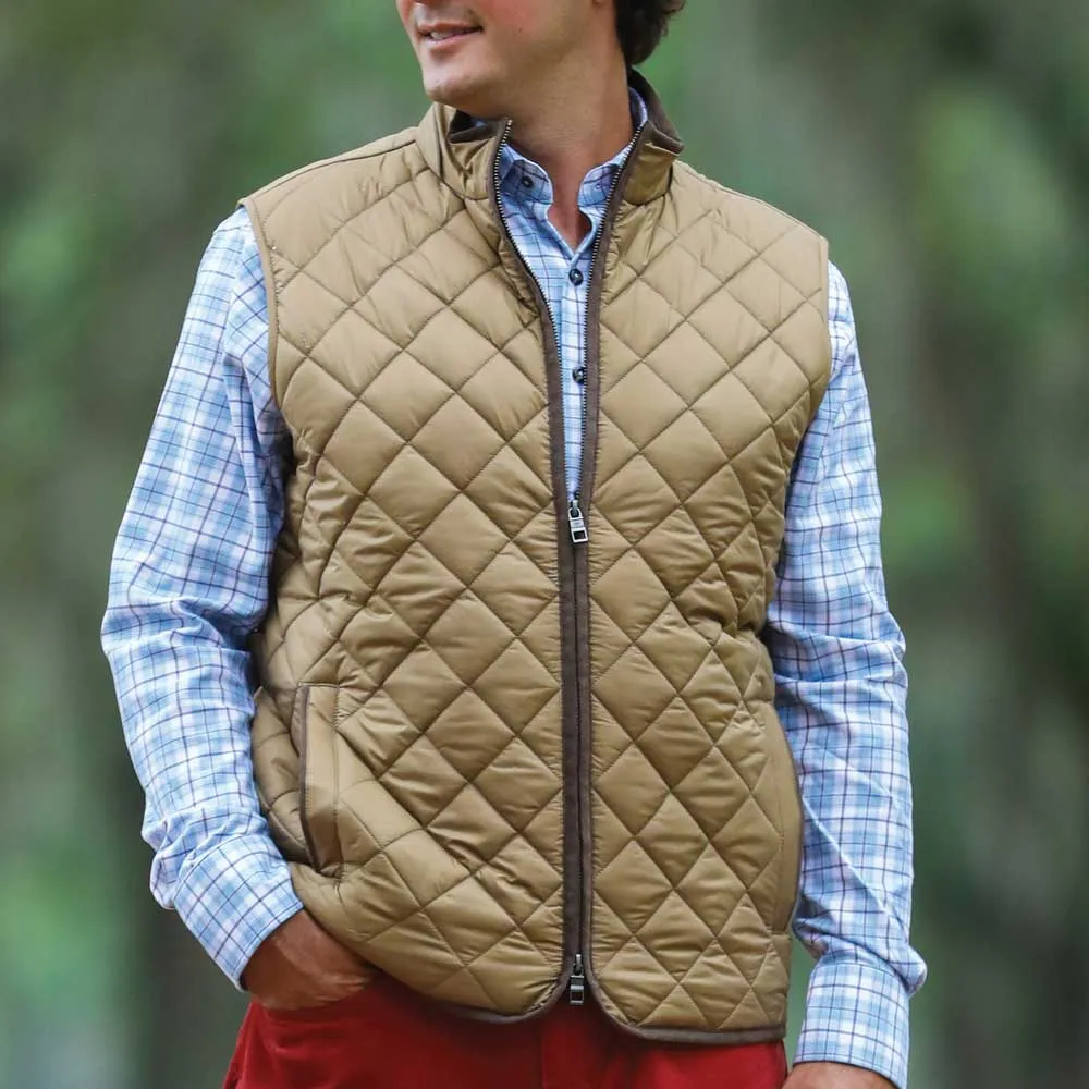 Peter Millar Essex Quilted Travel Vest