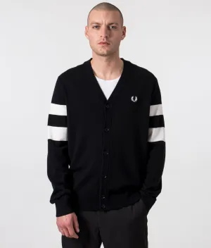 Tipped Sleeve Cardigan