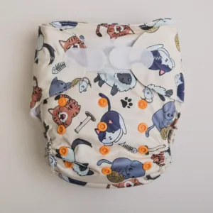 Ultimate Wipeable Cloth Nappy V1.0 | Feline Good