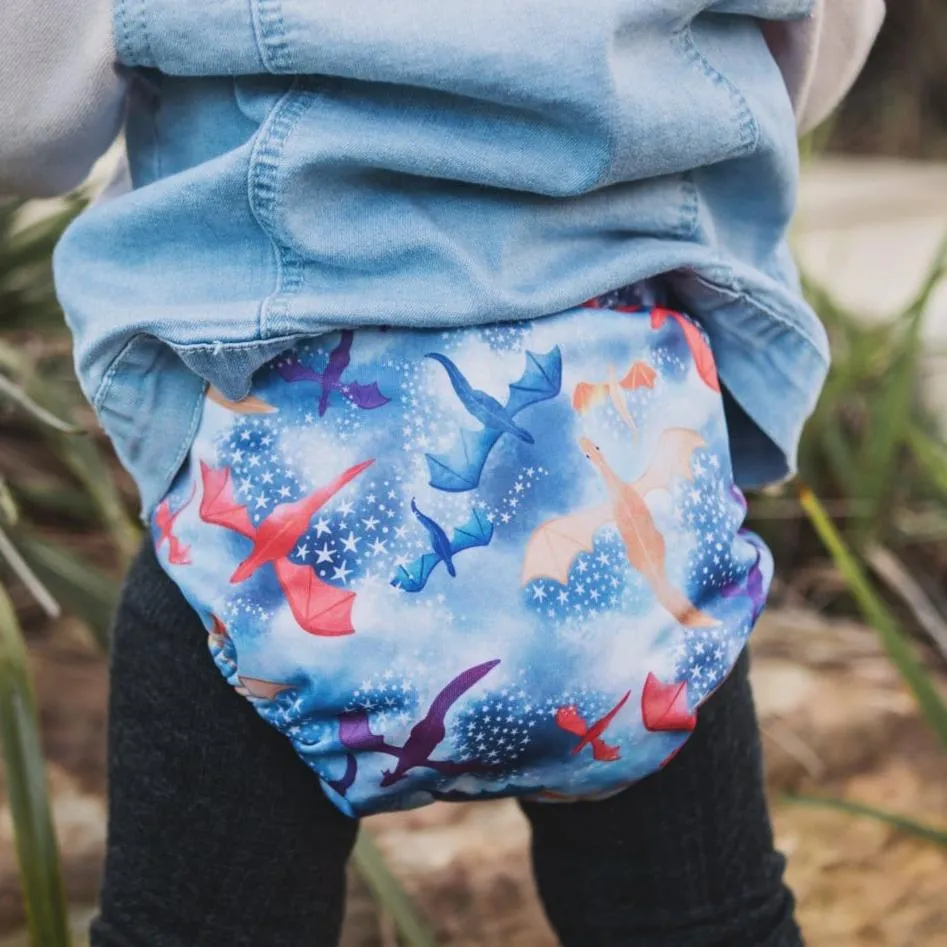 Ultimate Wipeable Cloth Nappy V1.0 | Fire & Ice
