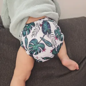 Ultimate Wipeable Cloth Nappy V1.0 | Jungle Fern