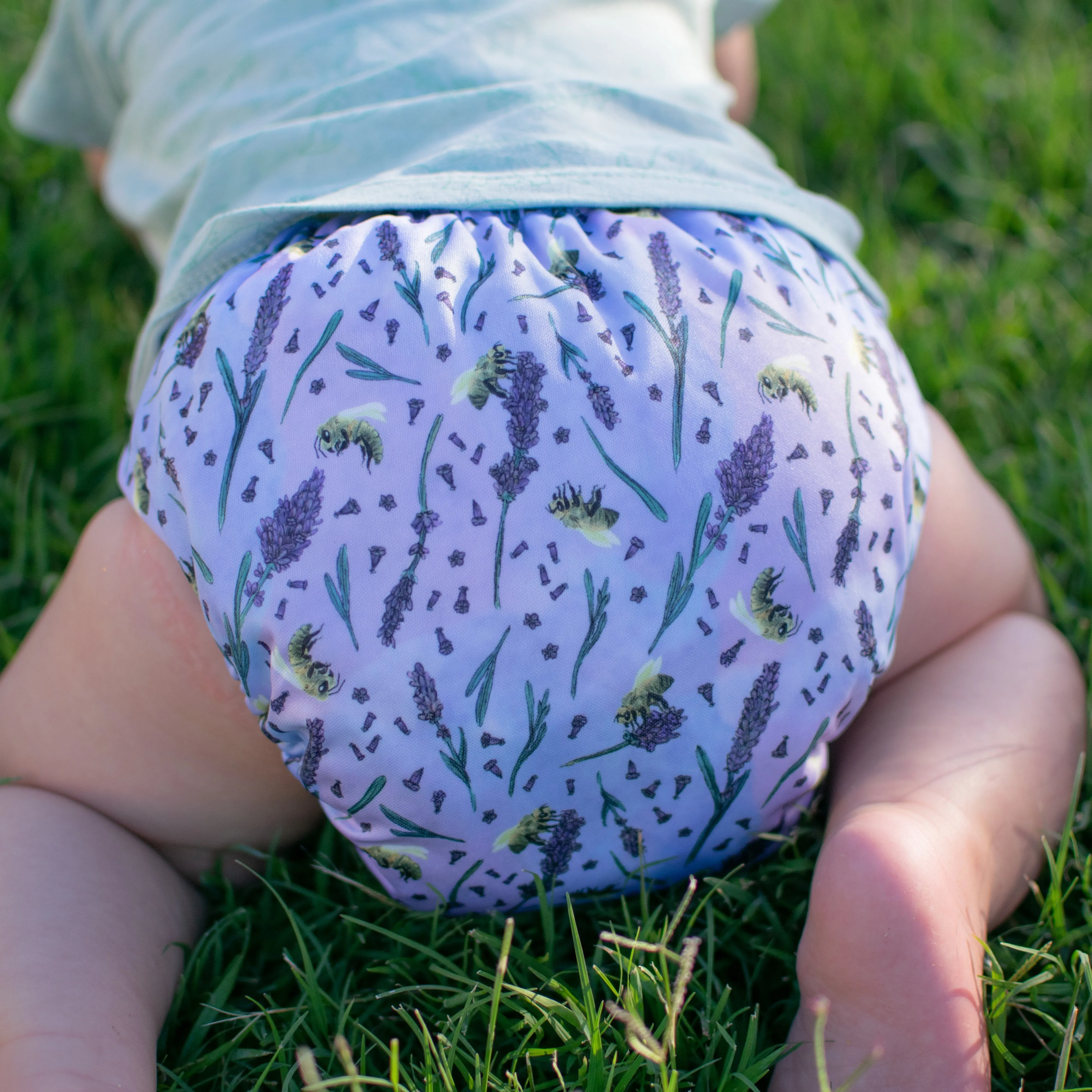 Ultimate Wipeable Cloth Nappy V1.0 | Purple Reign