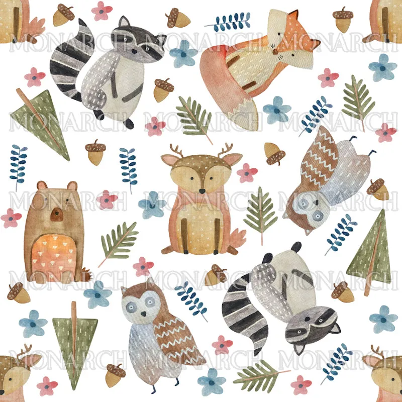 Ultimate Wipeable Cloth Nappy V1.0 | Woodland Friends