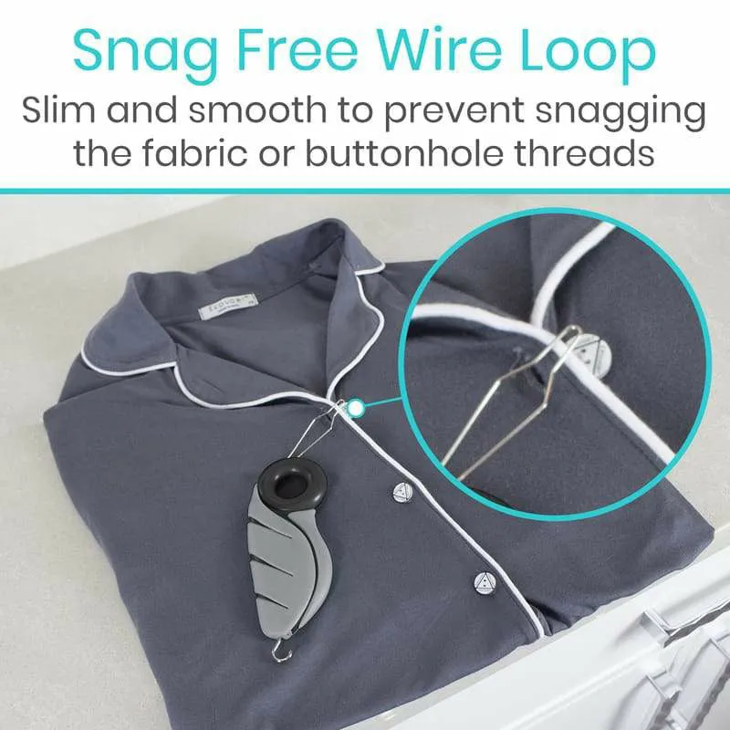 Vive Health Model V Button Hook with Finger Hole