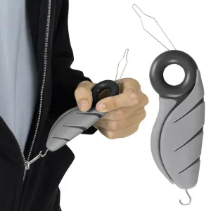 Vive Health Model V Button Hook with Finger Hole