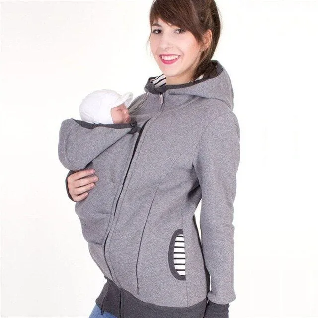 Women Baby Maternity Jackets Hoodies