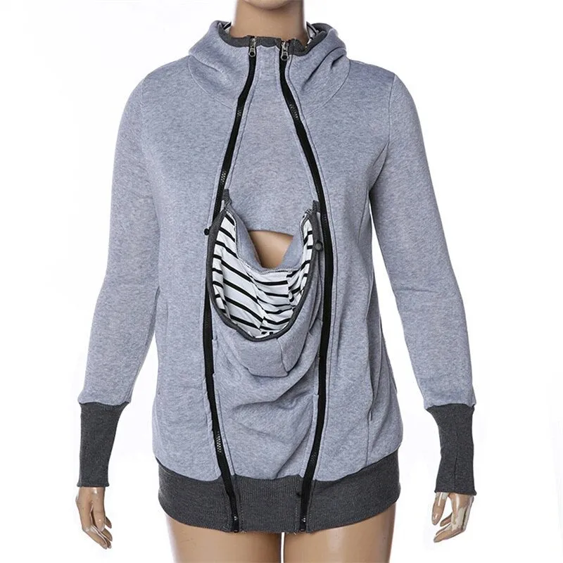 Women Baby Maternity Jackets Hoodies