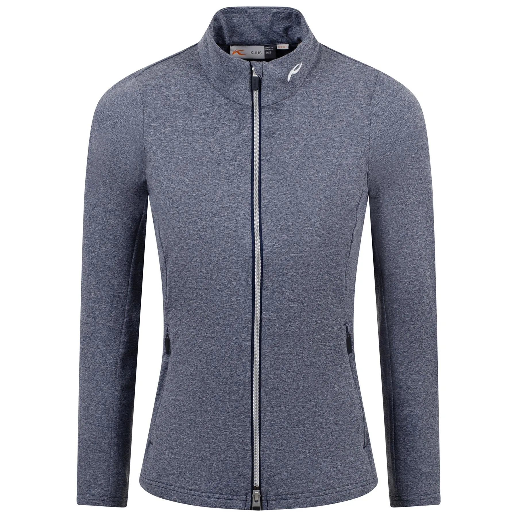 Womens Mathilda Midlayer Jacket Atlanta Blue Melange - AW23