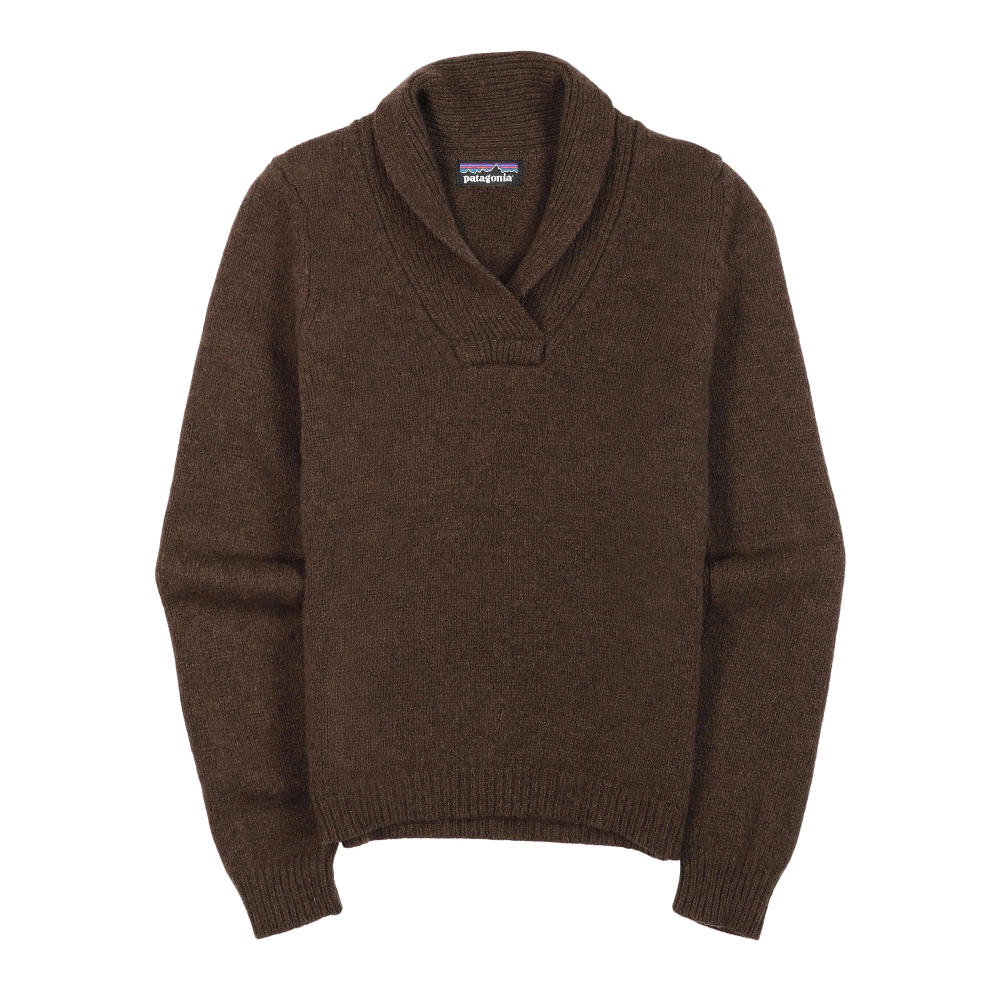 W's Lambswool Shawl Sweater
